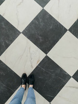 Checkerboard Marble Tiles